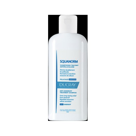 Ducray Squanorm Shampooing pellicules grasses 200ml