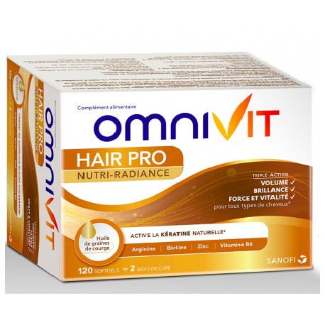 Omnivit Hair Pro Nutri-Radiance 120 capsules