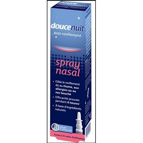 Douce nuit anti ronflement spray nasal 10ml