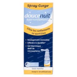 Douce nuit anti ronflement spray gorge 22ml