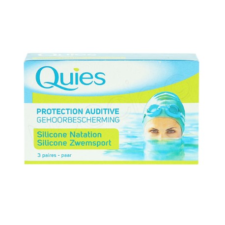 Quies protection auditive natation silicone adulte