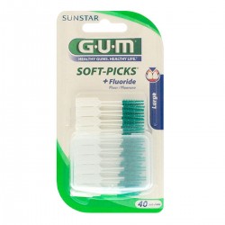 GUM softpicks original +fluoride large