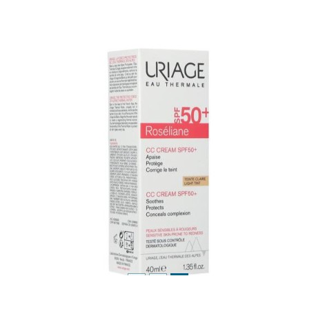 Uriage roséliane CC cream spf50 40ml teinte claire