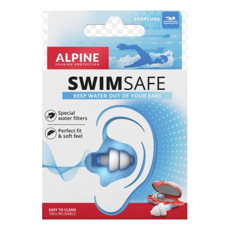 Alpine bouchon d'oreilles swimsafe adulte