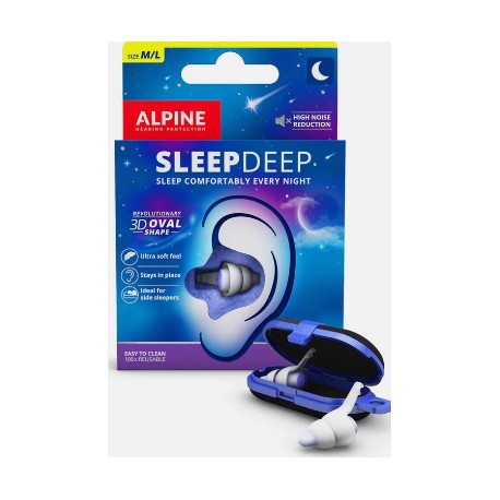 Alpine sleepdeep bouchons d'oreilles