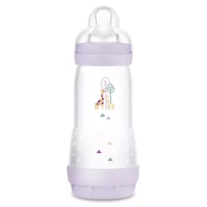MAM Biberon Easy Start™ anti-colique 320 ml lila +4mois